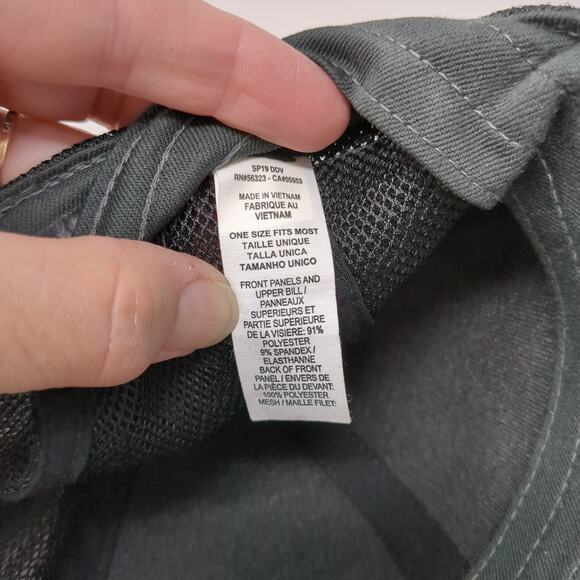 Nike Swoosh Snapback Mesh Back Trucker Hat Blue One Size Classic99 - Picture 10 of 10